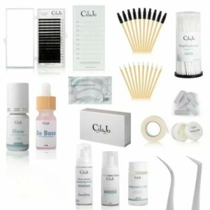 Kit professionnel extensions de cils cils à cils classique