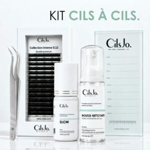 Kit professionnel extensions de cils cils à cils classique