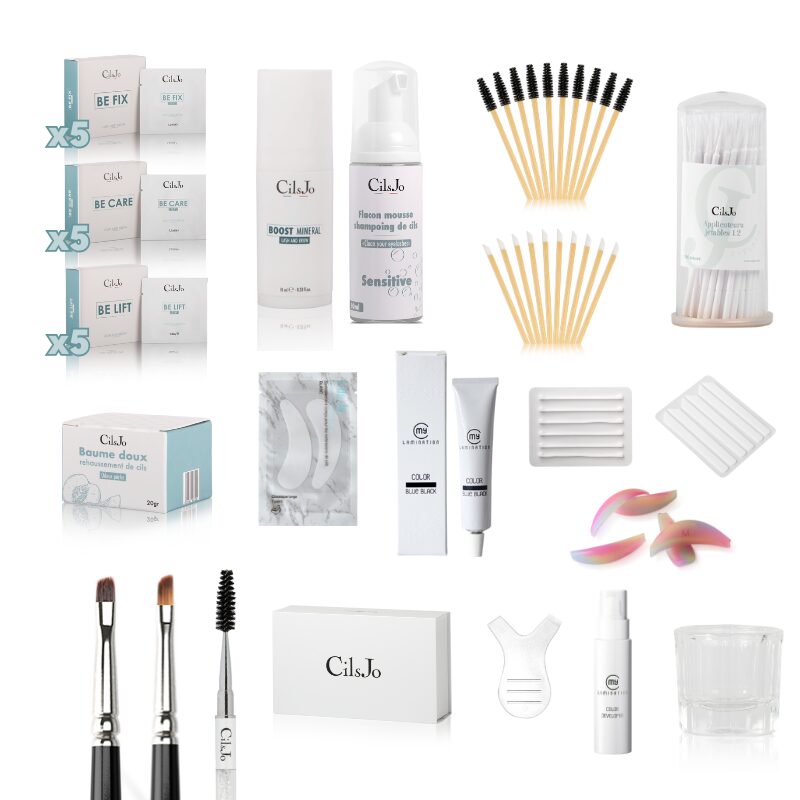 Kit rehaussement de cils complet