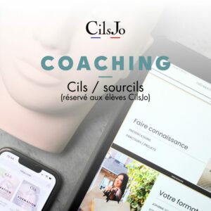 Coaching extensions de cils et rehaussement de cils