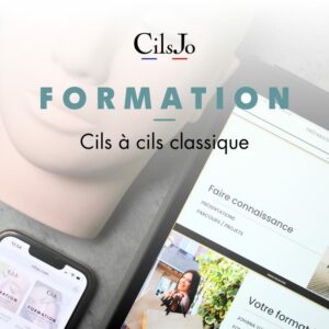 Formation extensions de cils - cils à cils classique