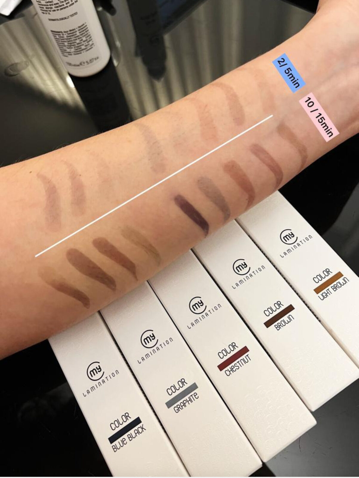 Coloration cils et sourcils Coloration cils et sourcils