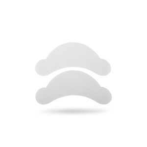 Patchs extensions de cils biogel - forme lune