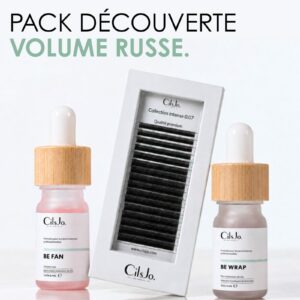 Échantillon pack découverte extensions de cils – volume russe