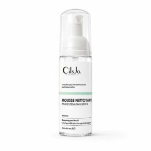 Mousse nettoyante pour extensions de cils