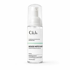Mousse nettoyante pour extensions de cils