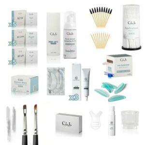 Kit professionnel rehaussement de cils et sourcils - complet