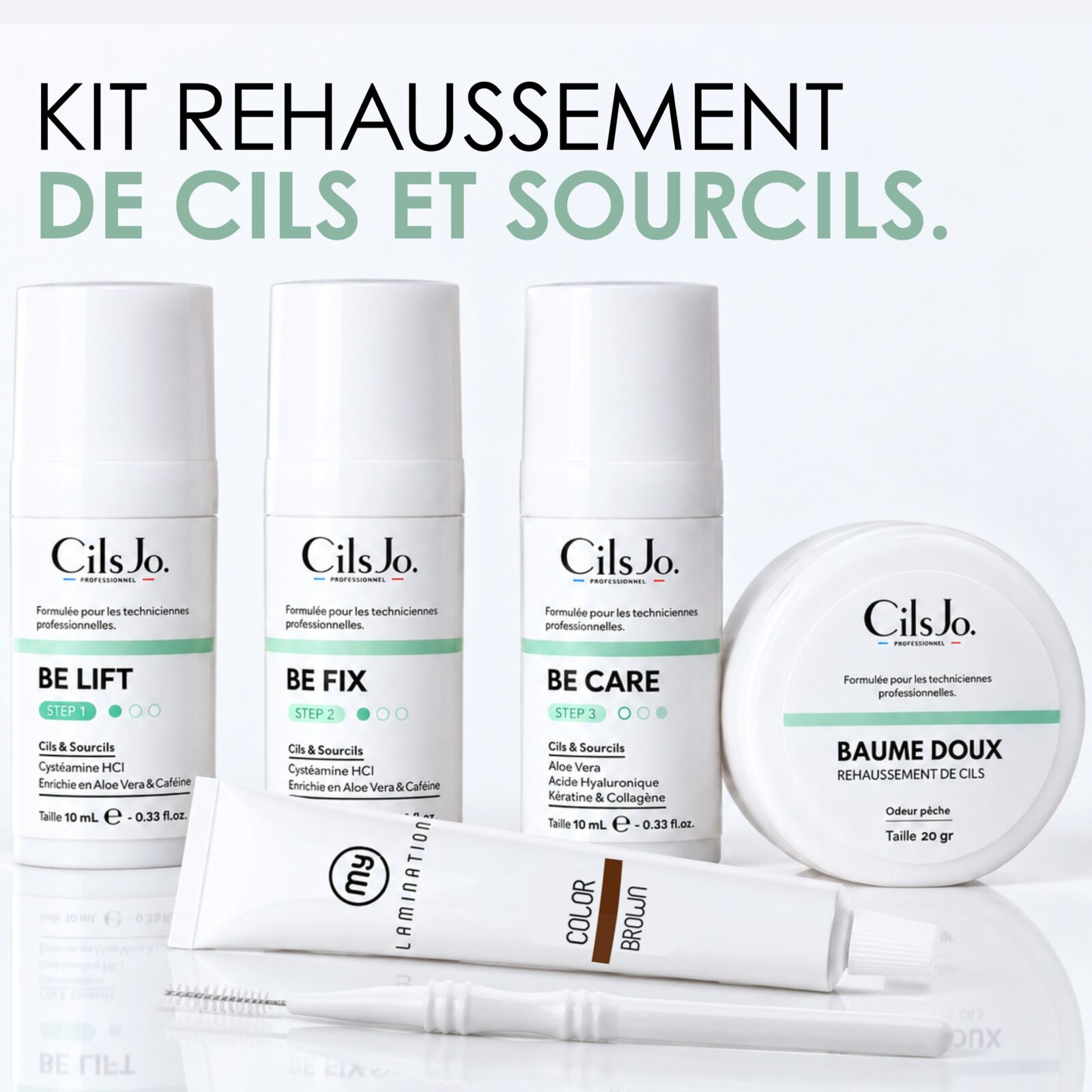 Kit cils et sourcils rehaussement