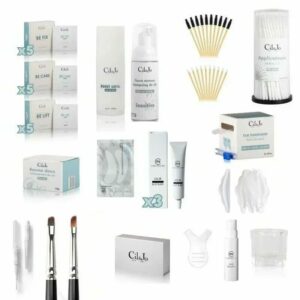 Kit professionnel rehaussement de cils et sourcils - complet