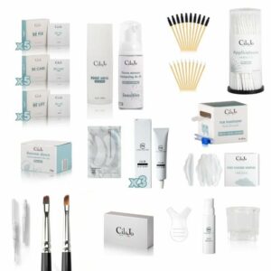 Kit professionnel rehaussement de cils et sourcils - complet