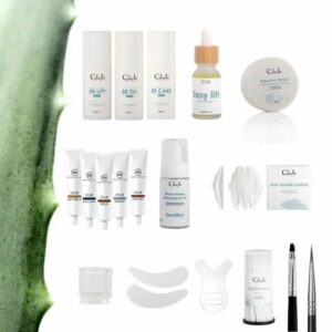 Kit professionnel rehaussement de cils et sourcils