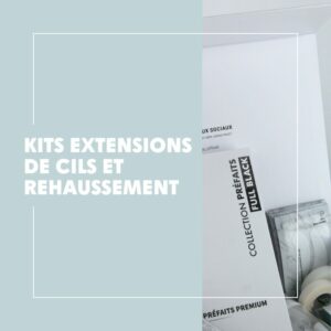Kit extensions de cils et rehaussement de cils