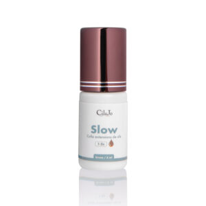 Colle extensions de cils professionnel Slow - pigmentée en brun