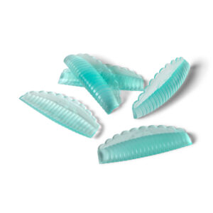 Coussinets silicone ultra flex pour rehaussement de cils style manga et wispy baby doll vert
