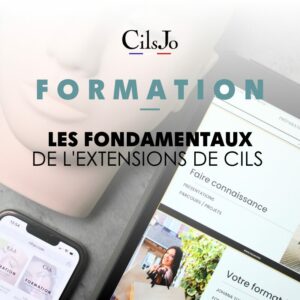 Les fondamentaux de l'extensions de cils avec CilsJo