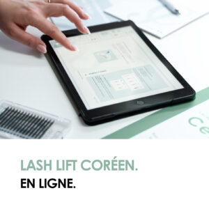 Formation lash lift coréen en ligne
